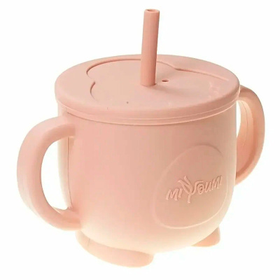 Поильник Miyoumi P0002/244 тускло-розовый 1